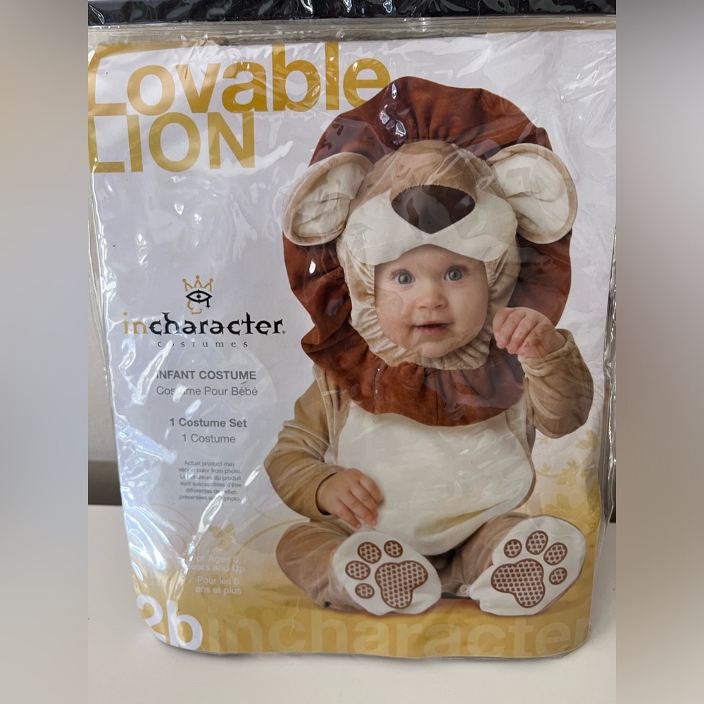 Incharacter Lovable Lion Size M